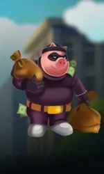 Gangsta Piggy: Hold and Win